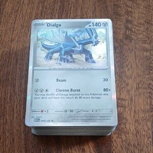 Pokémon Card 100 TCG Bulk Cards Dialga Halo Destined Rivals